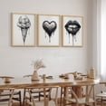 thumbnail image 2 of Framed Print Wall Art Set of 3 - Trendy Street Poster Art - 3 Pieces Neutral Modern Wall Decor for Living Room - 12"x16"x3 Natural, 2 of 8