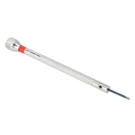 

0.6mm-2.0mm 26Pcs New Watchmakers Screwdrivers Set Watch Glasses Flat Blade Assort Slotted Flat Screwdrivers Set