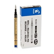 Pilot Gel Ink Pen Short Refills, Blue, Fine Point, 12 Refills per Box (77292)