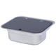 thumbnail image 4 of Fregadero De Acero Inoxidable, Lavabo Para Vehículos Recreativos Con Tapa De Vidrio Templado Con Tapones De Sellado Y Antiobstrucción Para Yates Para Autocaravanas, 4 of 7