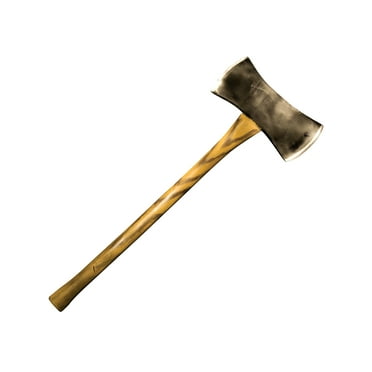 Rubies II Jason Voorhees Double Bladed Axe with Wooden Handle