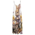 thumbnail image 4 of Easter Bunnies Rabbits Sleeveless Dress Woman Fashion Long Dresses Women's Summer Suit Dress Summer 2025 Women, 4 of 7