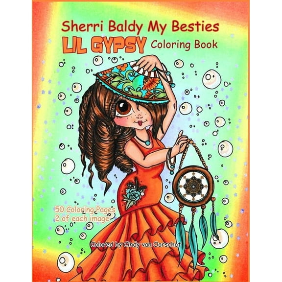 Sherri Baldy My Besties Lil Gypsy Coloring Book, (Paperback)