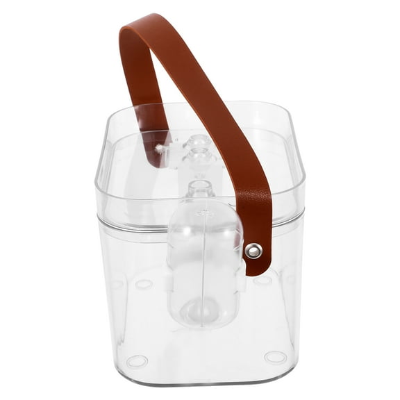 Raindrops Travel Hamster Cage With Water Bottle Portable Small Animal Carrier Clear Plastic Pet Cage Hamster Cage Small Guinea Pig Carrier