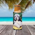 thumbnail image 3 of Caroline's Treasures SS1038MUK Bearded Collie Ultra Hugger for slim cans, Slim Can, multicolor, 3 of 6