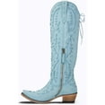 thumbnail image 3 of Lane Women's Reverie Tall Western Boot Snip Toe Blue 7 M  US, 3 of 7