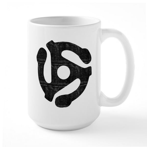 CafePress - Spiral - 15 oz Ceramic Large White Novelty Mug