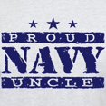 thumbnail image 3 of CafePress - Proud Navy Uncle Light T Shirt - Men's Classic Graphic T-Shirt, 3 of 4