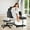 Black, variant on FAYEAN Adjustable Pedicure Station with Footrest and Stool, 360° Swivel No Plumbing Nail Salon Chair for Manicure Pedicure