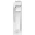 thumbnail image 2 of 5"W X 14"D X 18"H Imperial Architectural Grade PVC Outlooker with Traditional Ends, 2 of 8