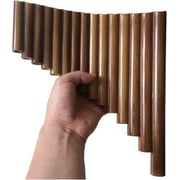 Pan Flute Handmade Right Hand 15 Pipes Bamboo Panflute Key of G Woodwind Flute Woodwind Instrument