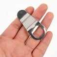thumbnail image 3 of Toyvian Thumb Operated Lock Pulls Silver Stainless Steel for Home Cabinets Wide Application 4Pcs, 3 of 7