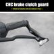 thumbnail image 1 of Protectores de manos de motocicleta CNC Protectores de mano de aluminio para manillar 7/8 (plata), 1 of 4