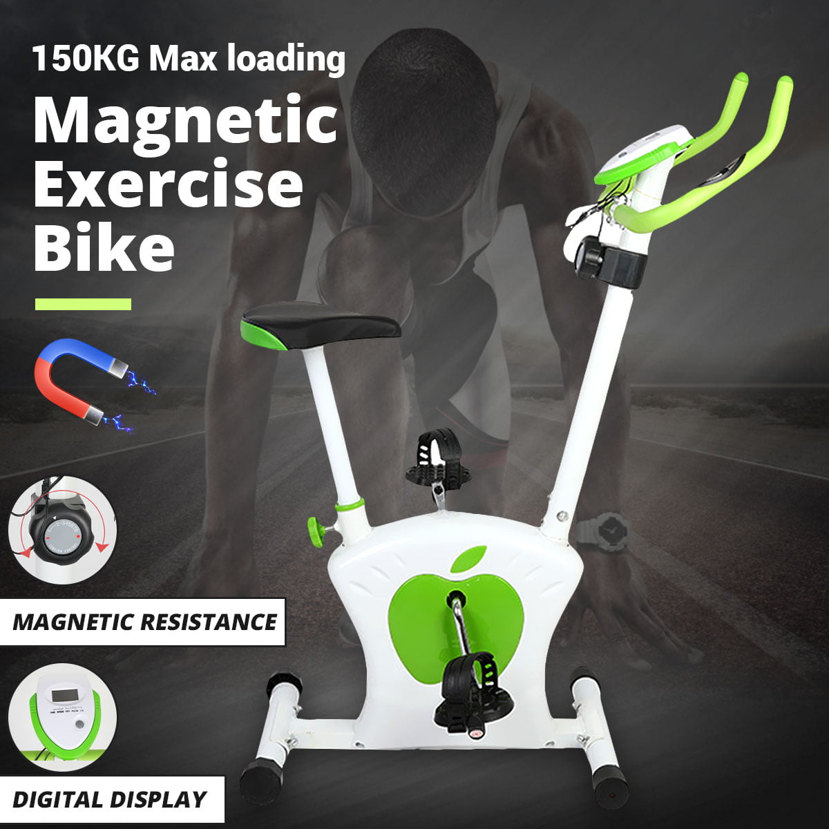 exercise bike max weight 150kg