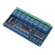thumbnail image 1 of Dc 8V-36V 8-Channel Multifunction Time Delay Relay Interface Board Module with Light Couple Red Display, 1 of 4