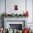 thumbnail image 4 of ZHONGYUTONG Black Cat Wall Art Funny Christmas Wall Decor Cute Animal Pictures Canvas Prints Xmas Artwork Gifts Holiday Home Decor Framed (12.00" x 18.00"), 4 of 4
