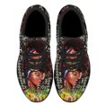thumbnail image 2 of Black Is Beautiful Black Woman Shoes Sneakers for Women Men Black Size 5, 2 of 7