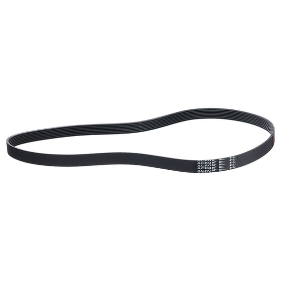 410J8 PJ V-Ribbed Belt 8 Ribs 41" Length x 0.74" Width x 0.14" Height, EPDM Rubber Poly V Belt