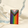 thumbnail image 2 of HeroNeo Flag Rainbow Pride Flag Pin Metal Badge Brooch Collar Pin Accessories for Women, 2 of 8