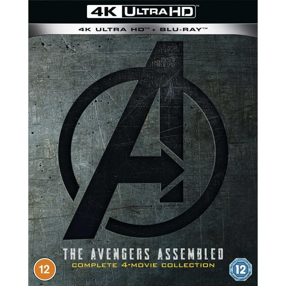 Avengers 1-4 UHD Collection (4K Ultra HD) Benedict Cumberbatch Brie Larson Tom Hiddleston