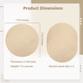 thumbnail image 4 of Round Wood Discs for DIY Crafts 18 Inches, 5 Pack Wood Circles Decorations Drawing Boards, Unfinished Rounds Wood Signs Blank, 4 of 6