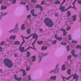 thumbnail image 1 of Ahgly Tapis d'Intérieur Lavable en Machine Carré Transitionnel Moyen Violet Rouge Rose, 6 Pieds Carré, 1 of 7