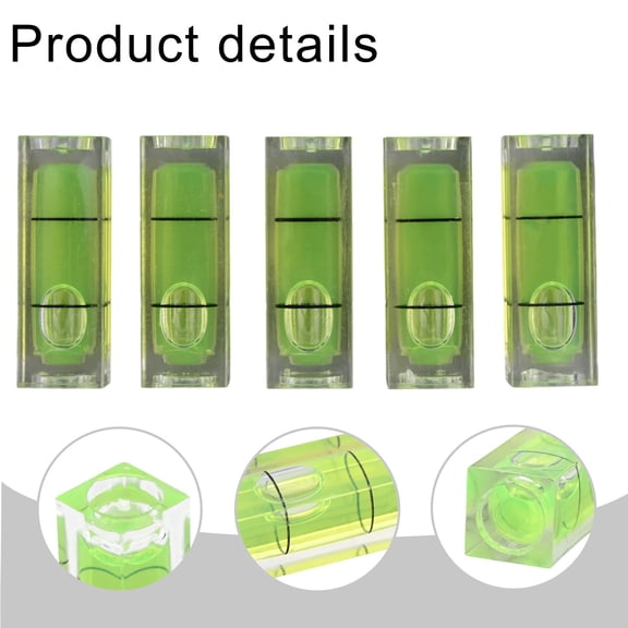Magnetic Bubble Level Protractor Precision Level Cylinder Level Miniature Photo Frame Level Measuring Tools
