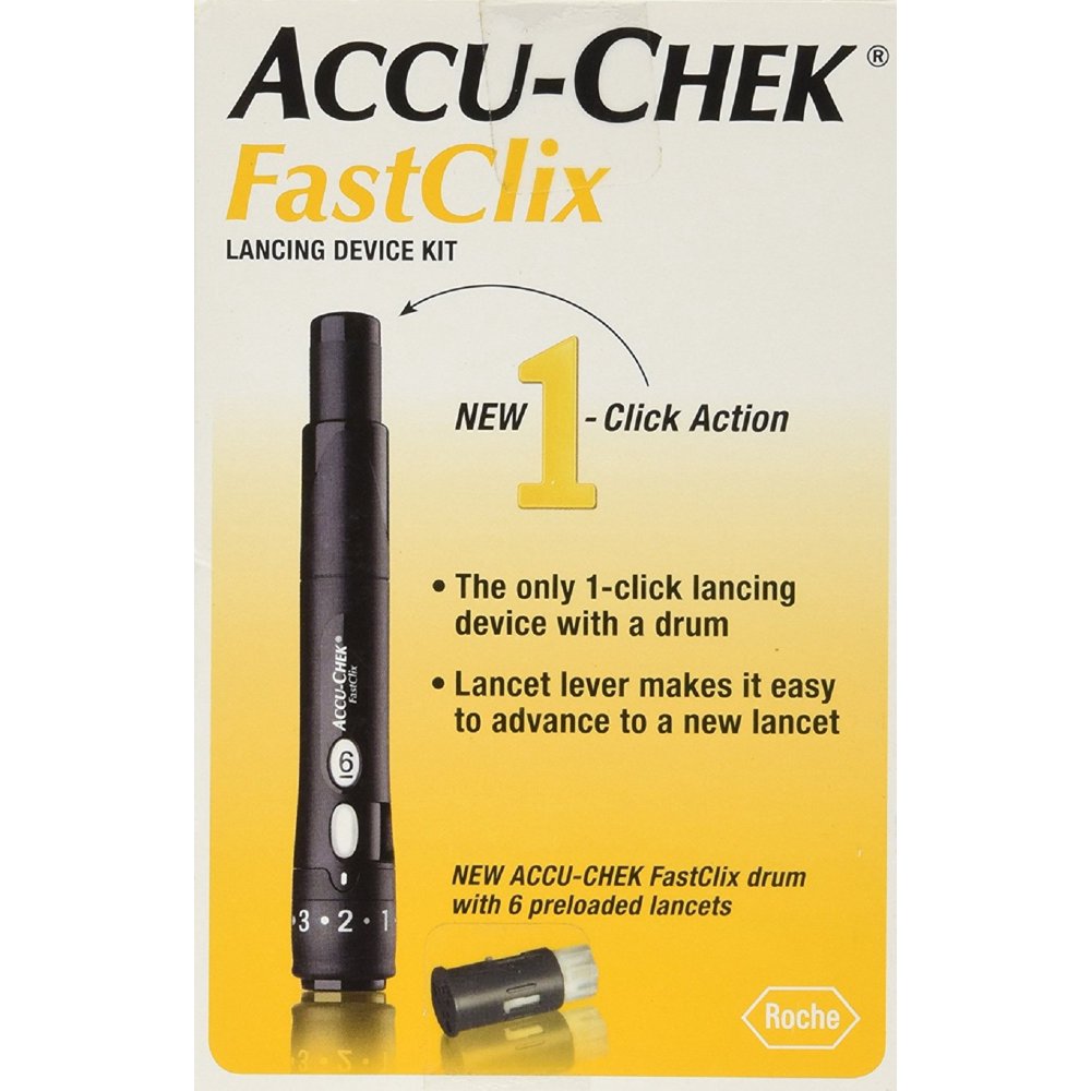 Roche ACCUCHEK FastClix Lancing Device Kit (1 pc)
