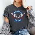 thumbnail image 2 of Mumford & Sons Fashion Tour 2025 Blue Wing Emblem Unisex, Sizes S-5XL, Tbun, 2 of 5