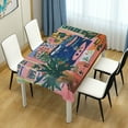 thumbnail image 4 of Yayeee Tablecloths 54" x 54" Rectangle Wrinkle Resistant Party Table Cover, Green Window, 4 of 8