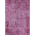 thumbnail image 1 of Ahgly Company Machine Washable Indoor Rectangle Industrial Modern Deep Mauve Purple Area Rugs, 6' x 9', 1 of 1