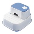 thumbnail image 2 of YAOMOBB Double Step Stool Toddler Step Stool Double Step Toy Storage Function Non Slip Rubber Feet Potty Training Stool for, 2 of 6