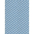thumbnail image 1 of Ahgly Company Indoor Rectangle Patterned Light Blue Novelty Area Rugs, 3' x 5', 1 of 6