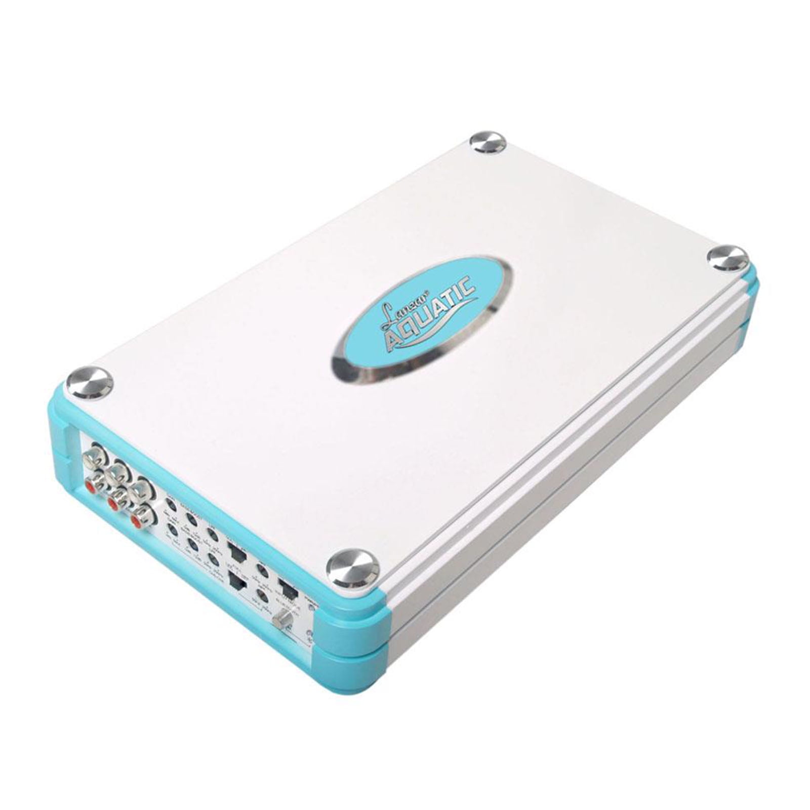 BT Marine Grade Power Amplifier, 8Channel 4800 Watt Amp (White