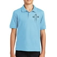 thumbnail image 4 of XXWXYD Boys Girls Summer 𝐏𝐨𝐥𝐨 Collared T-Shirts, Button Up Short Sleeve Activity Tops, Teen Cute Casual Quick-Dry Shirt with Graphic Print, 4 of 8