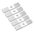 thumbnail image 5 of Uxcell Bloque de montaje de abrazadera de engranaje de aluminio para correa de tiempo de 9x40mm para impresora 3D 5pcs, 5 of 5