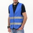 thumbnail image 2 of Mgmyaa Reflective Safety Vest for Men & Women Sleeveless Night Workwear High Visibility Work Jacket, 2 of 9