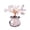 Pink quartz, variant on Yihuala Crystal Stone Money Tree Sculpture Enhancing Luck and Prosperities for Home or Display