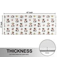 thumbnail image 5 of Kitchen Rugs Sets Of 2,White Cow Hat Pattern Anti Fatigue Kitchen Mat Rugs Non Slip Washable,Decorative Kitchen Floor Mats for Kitchen,Sink,Laundry,17"X47", 5 of 5