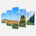 thumbnail image 2 of Long Panorama avec Petite Forêt - Impression sur Toile de Paysage, 2 of 3