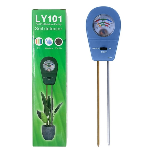 Leutsin 3 In1 PH testeur d'humidité de l'eau testeur de lumière pour fleur  de plante de jardin 