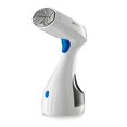 thumbnail image 1 of Vaporizador portátil de ropa Reliable Dash 150GHB, de mano con cepillo para tela, ligero y de viaje, con vapor continuo y apagado automático, para camisas, pantalones y más (blanco), 1 of 5