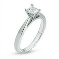 thumbnail image 3 of Alluring Solitaire Diamond ring Half Carat Princess Cut Diamond on Gold, 3 of 3