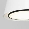 thumbnail image 3 of Artika Capa Modern Pendant Light Fixture, White, 3 of 4