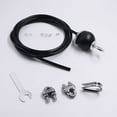 thumbnail image 3 of Accesorios para equipos de fitness Polea de cable de acero Cable de acero Fabricación propia Bricolaje Envuelto Pegado Pórtico de pájaros de alta altura desplegable Inicio, 3 of 5