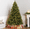 6ft, variant on Senfot 6ft Wide Flocked Artificial Christmas Tree PVC Mixed Color Pine Needle Electrostatic Flocked Realistic Foliage Indoor Farmhouse Xmas Decor