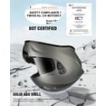 thumbnail image 3 of Casco de moto Favoto Full Face DOT Lightweight Titanium, 3 of 6