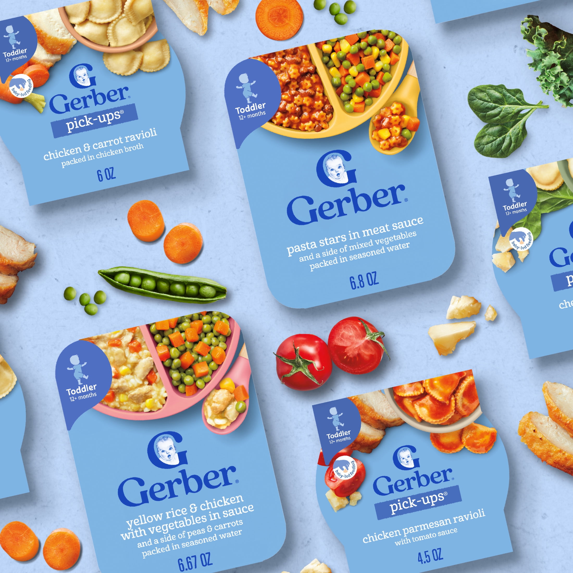 Gerber Toddler Food, Macaroni & Cheese, Mealtime for Toddler 6.6 oz