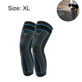 thumbnail image 3 of Extra Long Leg Support Knee Sleeves For Basketball, Football, Knee Pain, Exercise, 3 of 5