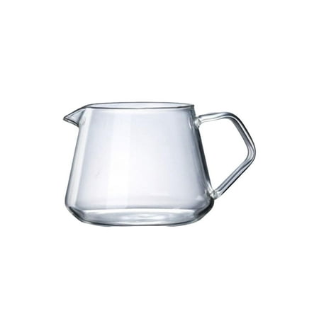 

High Heat Resistant Coffee Maker Coffee Pot Drip Hot Brewer High Borosilicate for Tea Hot Chocolate Beverage Water 400ml